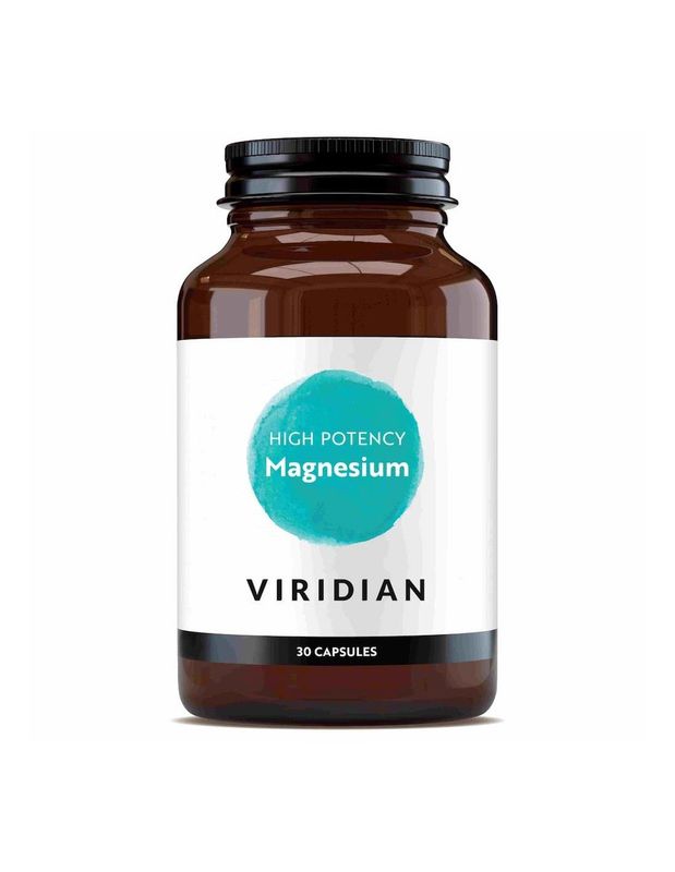 VIRIDIAN MAGNESIO ALTA POTENCIA 300 MG 30 CAPSULAS VEGANAS