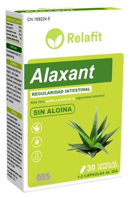 RELAFIT ALAXANT ALOE VERA 500 MG 30 CAPSULAS