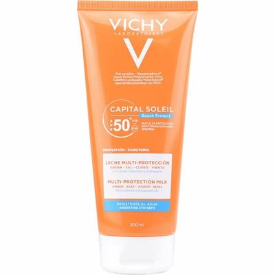 VICHY BEACH PROTECT LECHE SOLAR MULTIPROTECCION SPF 50+
