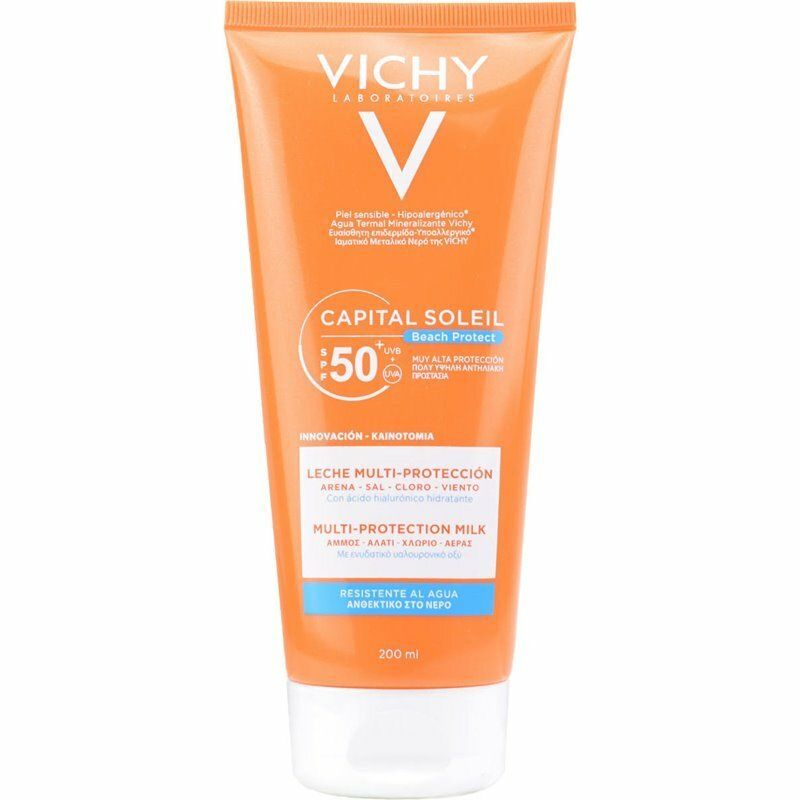 VICHY BEACH PROTECT LECHE SOLAR MULTIPROTECCION SPF 50+