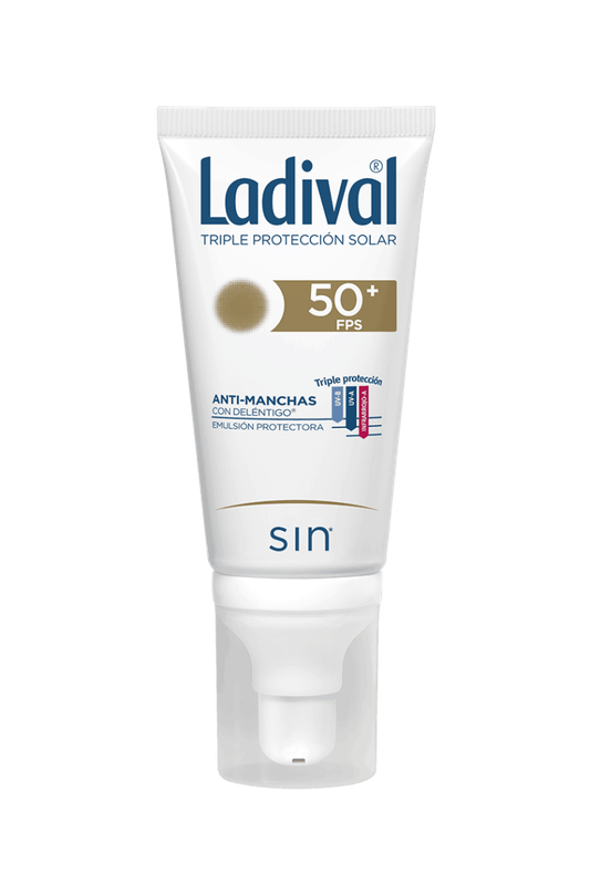 LADIVAL ANTI-MANCHAS CON DELENTIGO EMULSION PROTECTORA 50+ SPF