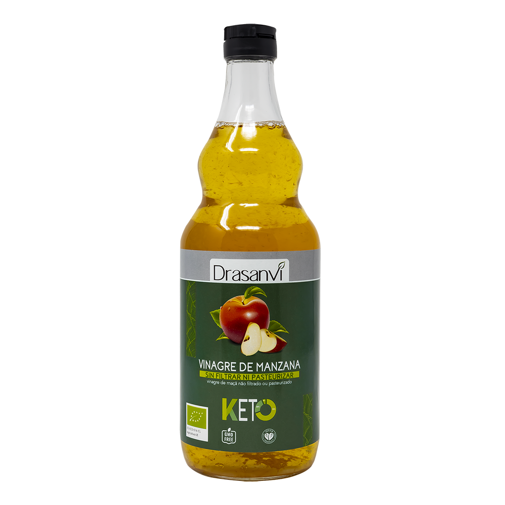 DRASANVI VINAGRE DE MANZANA SIN FILTRAR BIO 750 ML