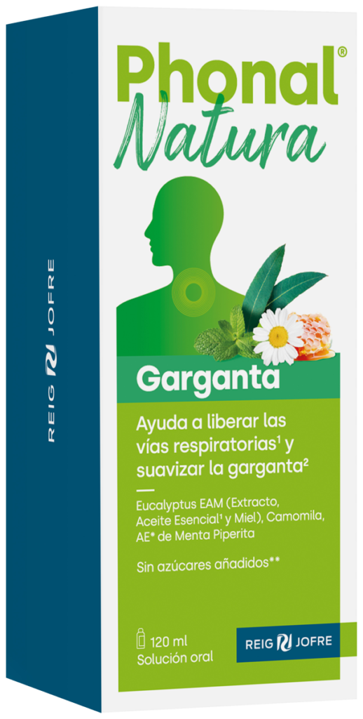 PHONAL NATURA GARGANTA SOLUCION ORAL 120 ML