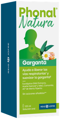PHONAL NATURA GARGANTA SOLUCION ORAL 120 ML