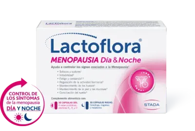 LACTOFLORA MENOPAUSIA DIA & NOCHE CAPSULAS