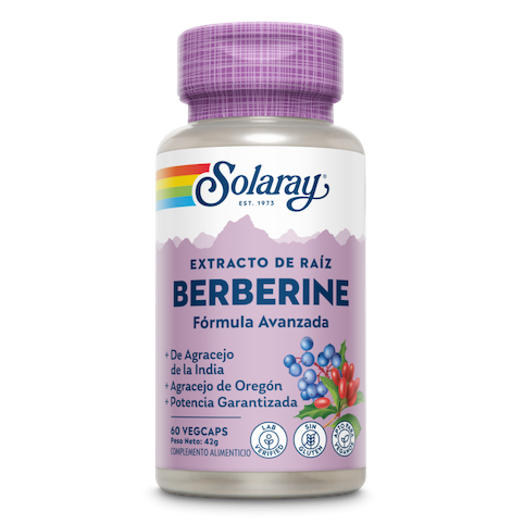 SOLARAY BERBERINE 60 CAPSULAS VEGETALES