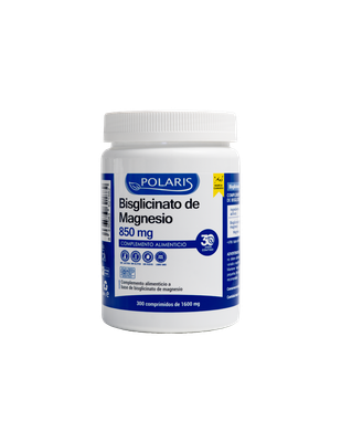 POLARIS BISGLICINATO DE MAGNESIO 850 MG  300 COMPRIMIDOS