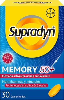 SUPRADYN MEMORY 50+ 30 COMPRIMIDOS