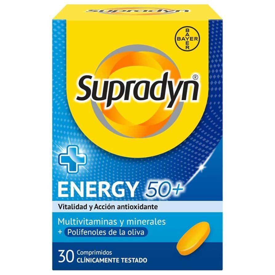 SUPRADYN ENERGY 50+ 30 COMPRIMIDOS