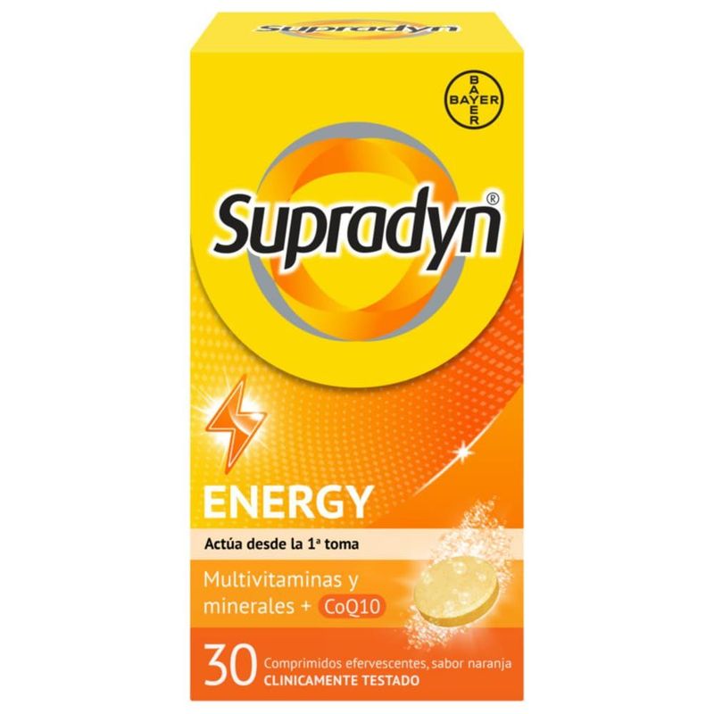 SUPRADYN ENERGY 30 COMPRIMIDOS ESFERVESCENTES SUPRADYN ENERGY 30 COMPRIMIDOS ESFERVESCENTES