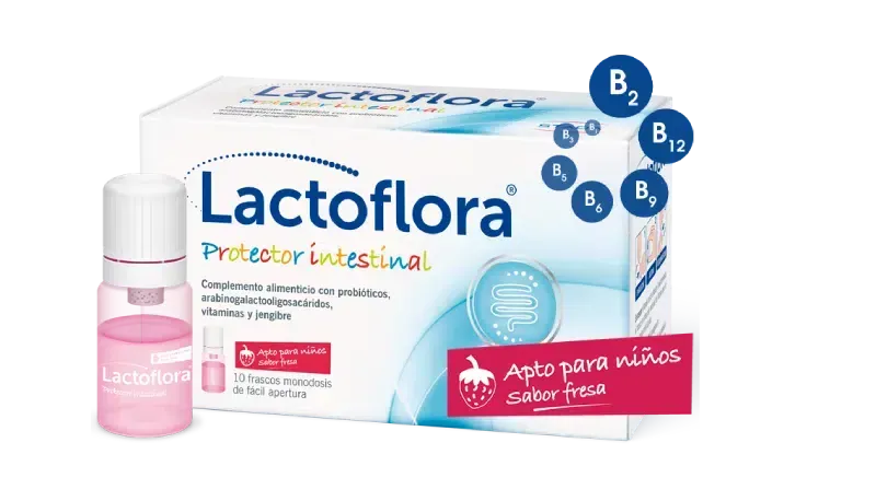 LACTOFLORA PROTECTOR INTESTINAL INFANTIL 10 VIALES