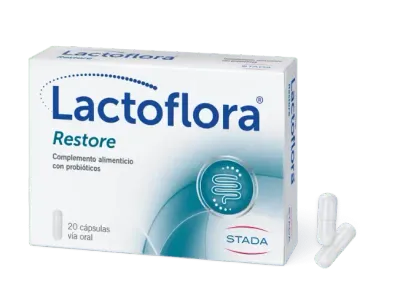 LACTOFLORA RESTORE 20 CAPSULAS LACTOFLORA RESTORE 20 CAPSULAS