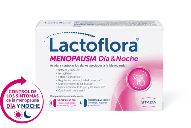 LACTOFLORA MENOPAUSIA DIA & NOCHE CAPSULAS