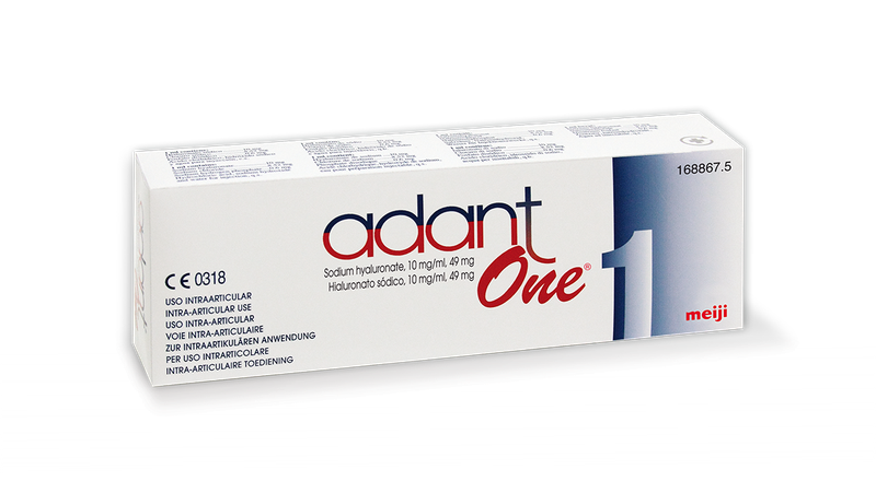ADANT ONE ACIDO HIALURONICO INTRAARTICULAR 1 JERINGA 10 MG/ML 49 MG