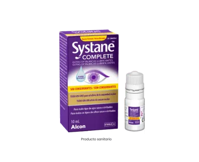 SYSTANE COMPLETE GOTAS LUBRICANTES TODO EN 1 SIN CONSERVANTES 10 ML
