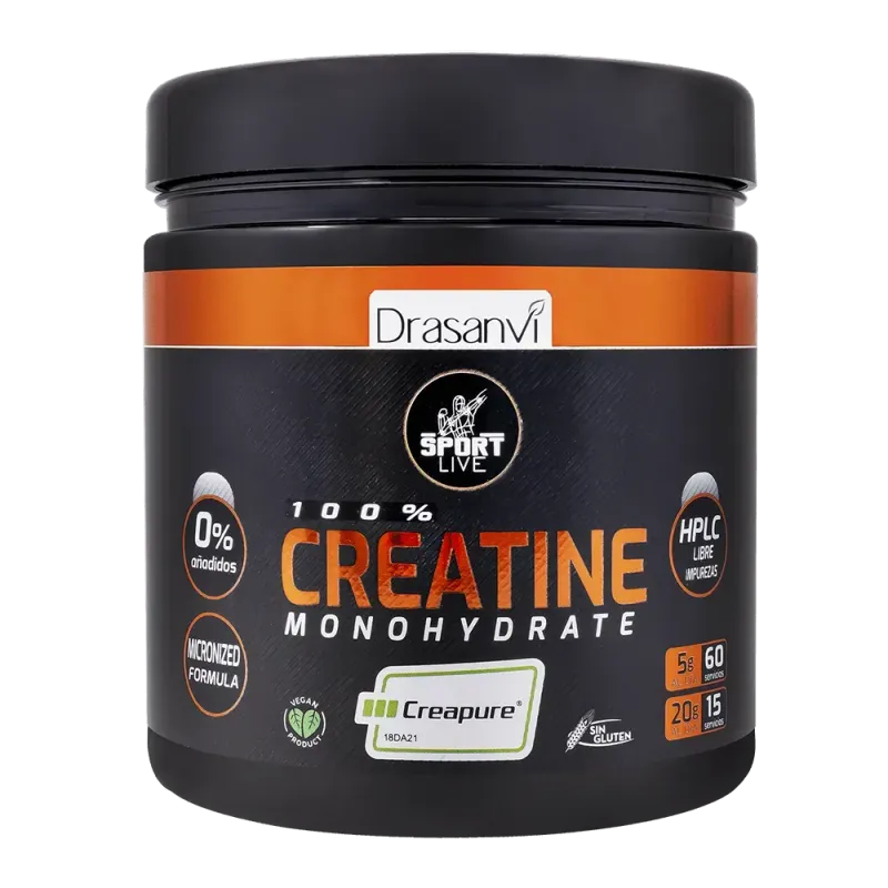 DRASANVI CREATINA CREAPURE 300G SPORT LIVE