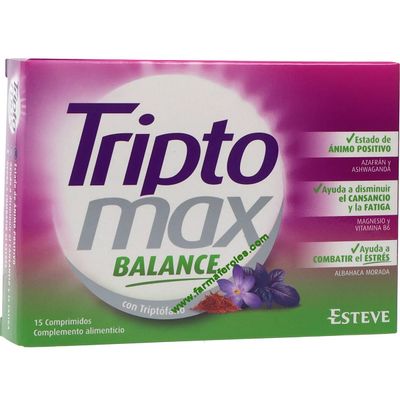 TRIPTOMAX BALANCE 15 COMPRIMIDOS
