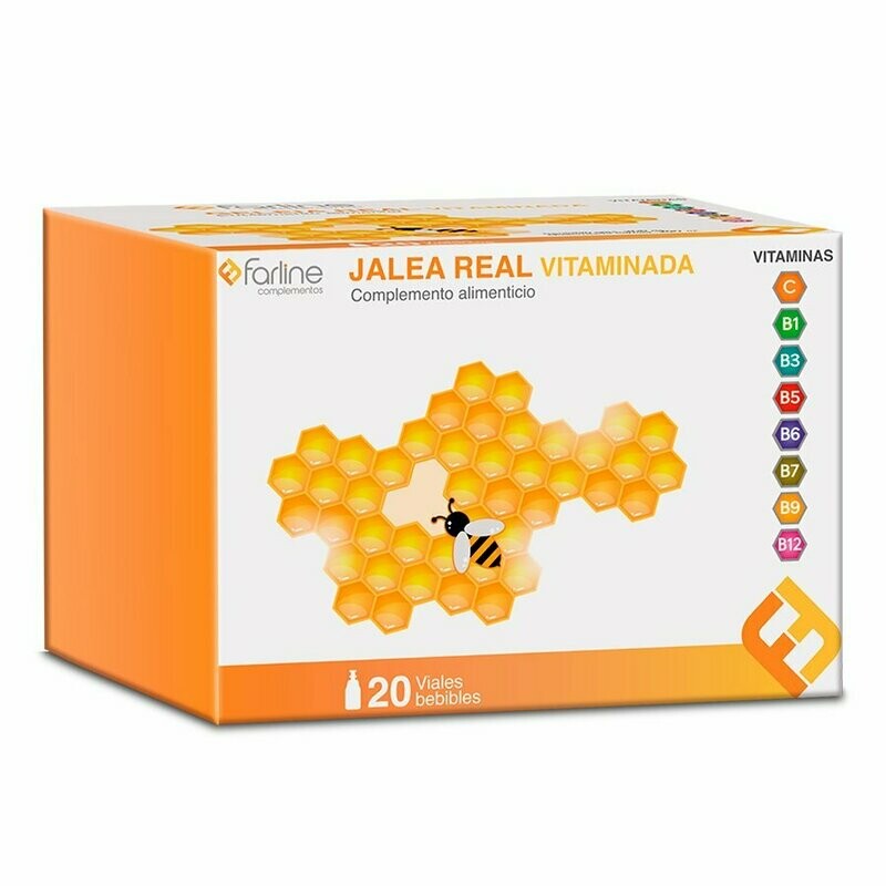 FARLINE JALEA REAL VITAMINADA 20 VIALES BEBIBLES FARLINE JALEA REAL VITAMINADA 20 VIALES BEBIBLES