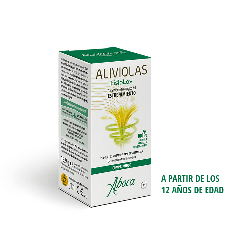 ABOCA ALIVIOLAS FISIOLAX ESTREÑIMIENTO 45 CAPSULAS