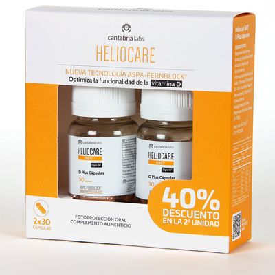 HELIOCARE 360 D PLUS CAPSULAS PACK DUPLO
