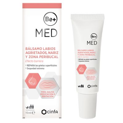 BE + MED BALSAMO LABIOS AGRIETADOS 15 ML
