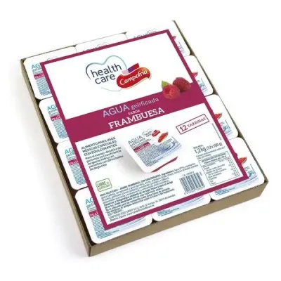 AGUA GELIFICADA 12 TARRINAS DE 100 G