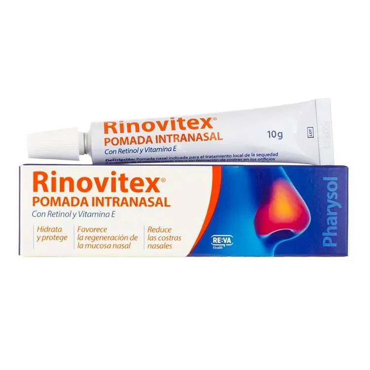 RINOVITEX PLUS POMADA INTRANASAL 10G RINOVITEX PLUS POMADA INTRANASAL 10G