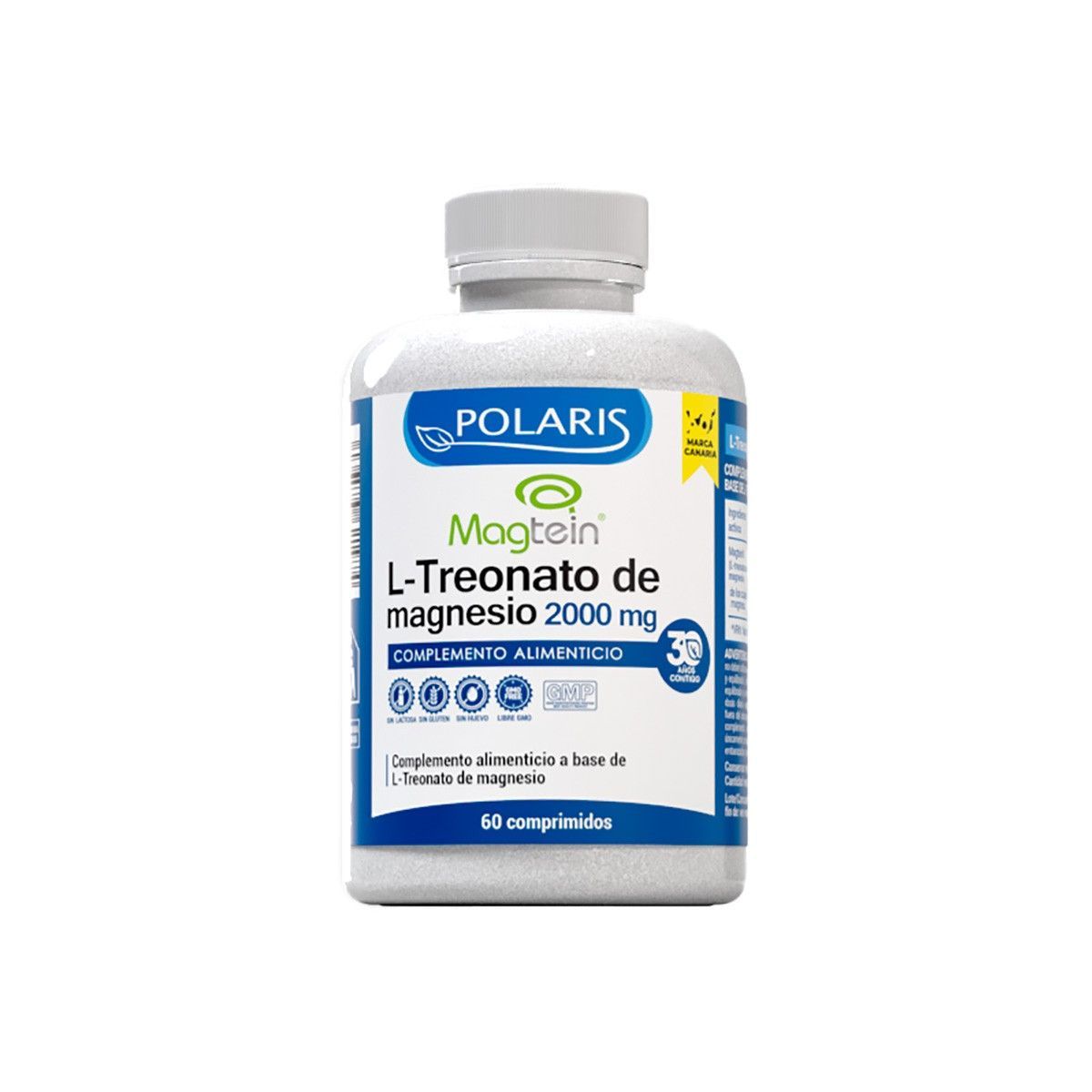 POLARIS L-TREONATO DE MAGNESIO 2000 MG 60 COMPRIMIDOS