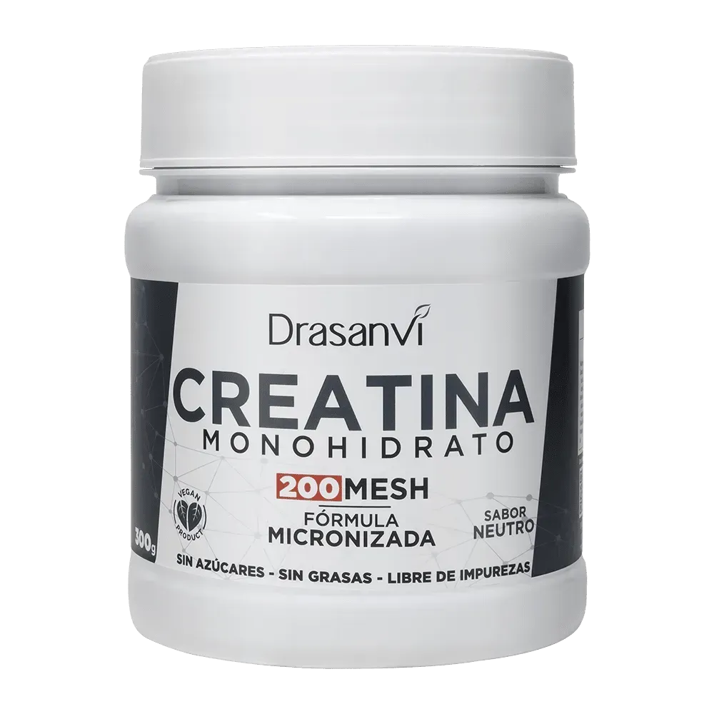 DRASANVI CREATINA MONOHIDRATO 200 MESH 300 G DRASANVI CREATINA MONOHIDRATO 200 MESH 300 G