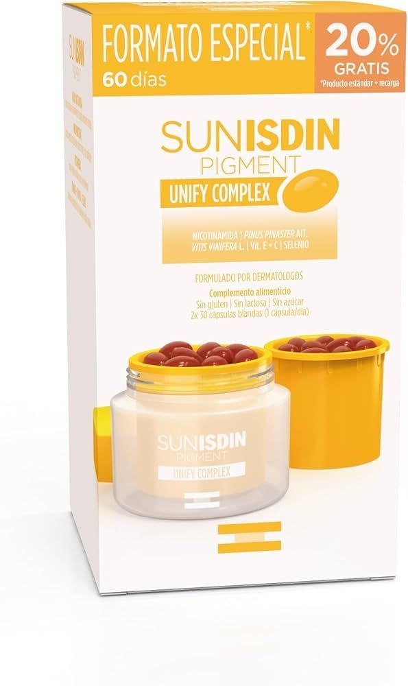 SUNISDIN PIGMENT DUPLO AHORRO 60 CAPSULAS SUNISDIN PIGMENT DUPLO AHORRO 60 CAPSULAS