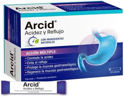 ARCID ACIDEZ Y REFLUJO 24 sticks ARCID ACIDEZ Y REFLUJO 24 sticks