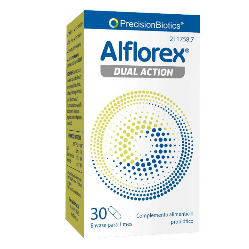 ALFLOREX DUAL ACTION 30 COMPRIMIDOS ALFLOREX DUAL ACTION 30 COMPRIMIDOS