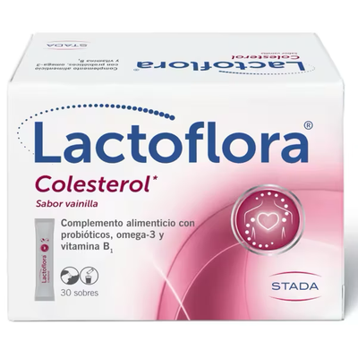 LACTOFLORA COLESTEROL 30 SOBRES LACTOFLORA COLESTEROL 30 SOBRES