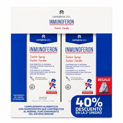 INMUNOFERON JARABE JUNIOR PACK DUPLO 2 X 150 ML