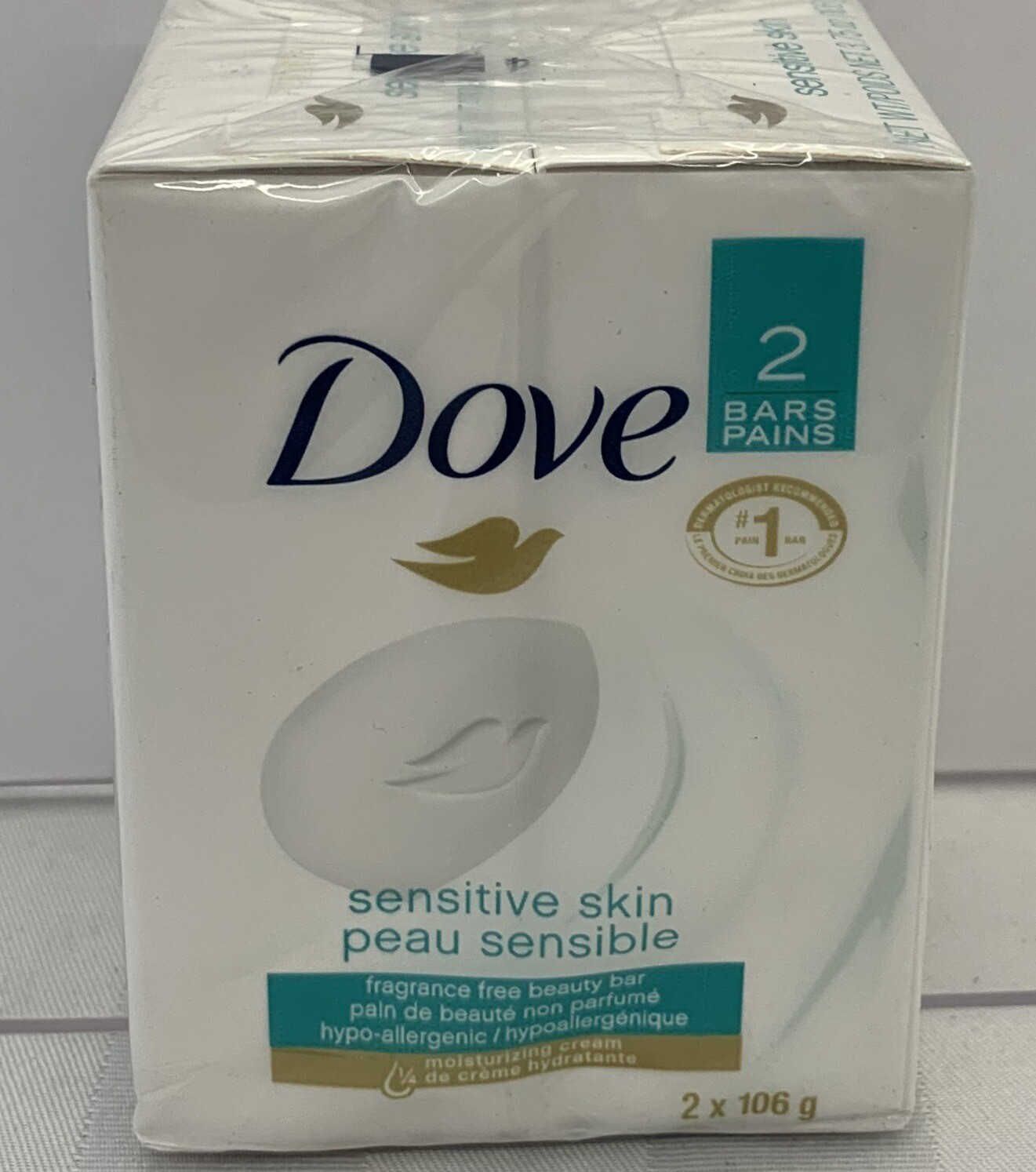 dove non fragrance soap