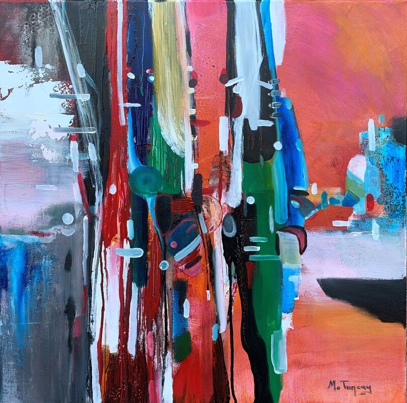 Balanced life V (70x70cm)