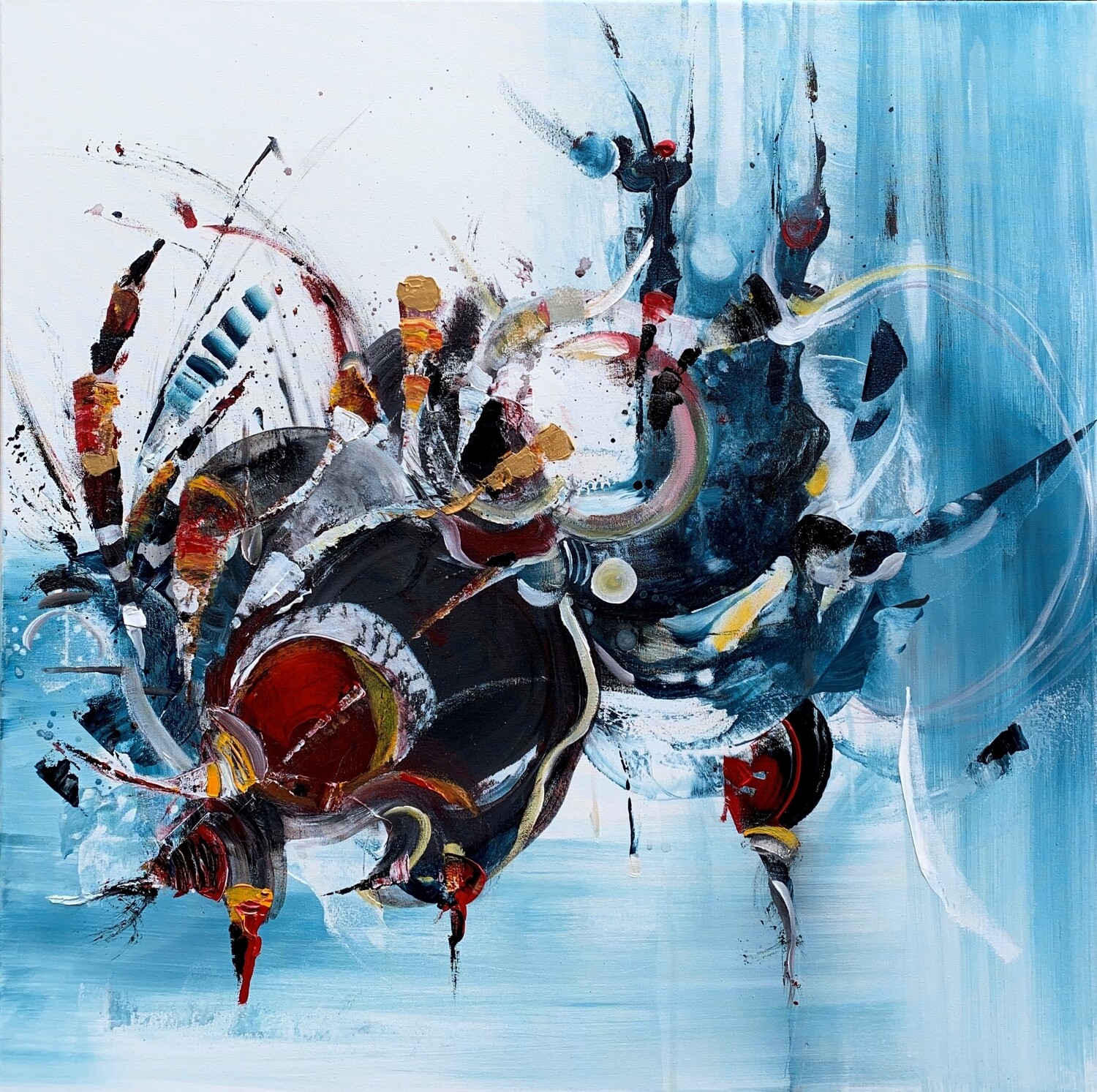 Strangers III (70x70cm)