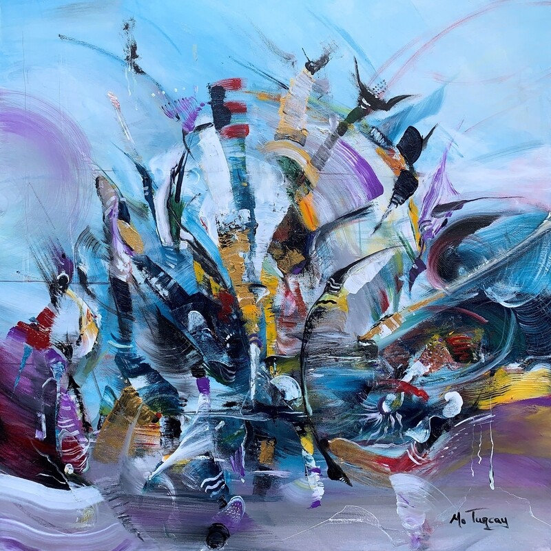 Strangers II ( 70x70cm)