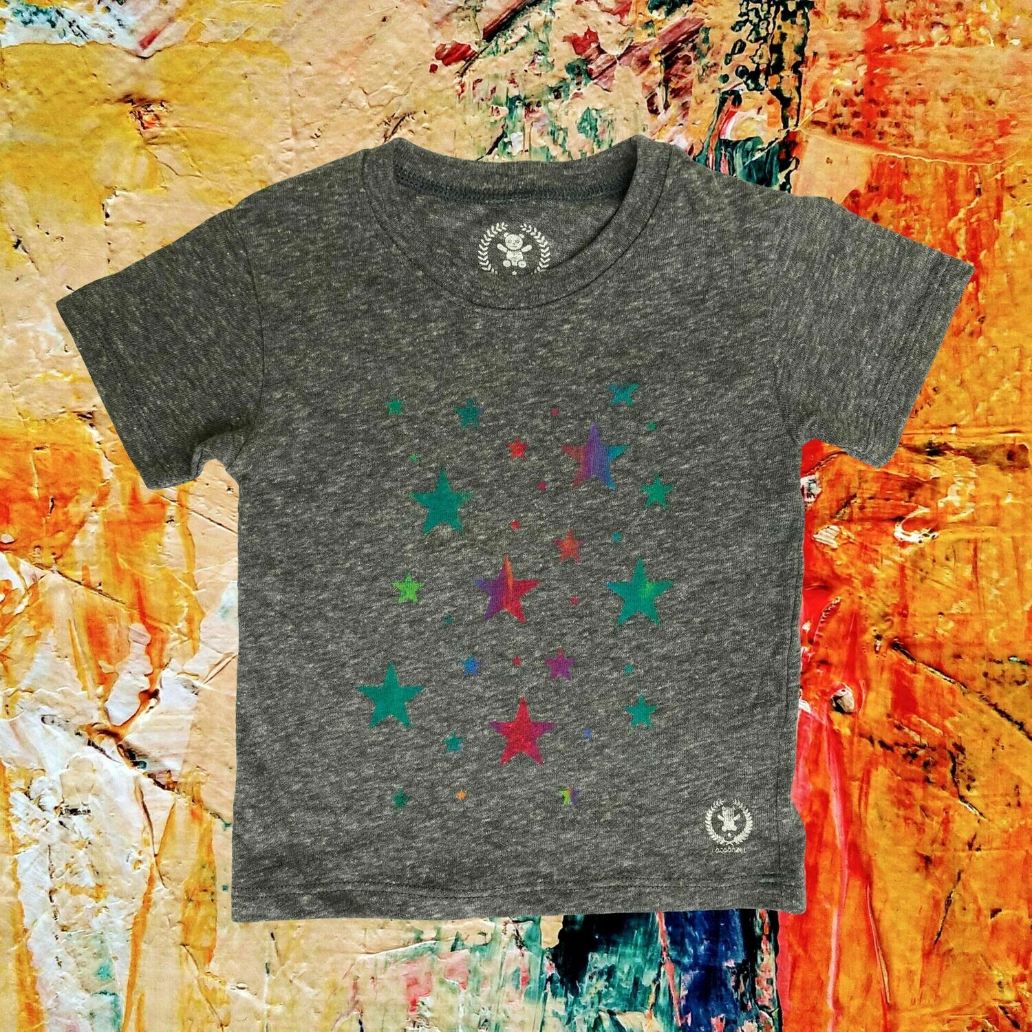 green red / stars / tee