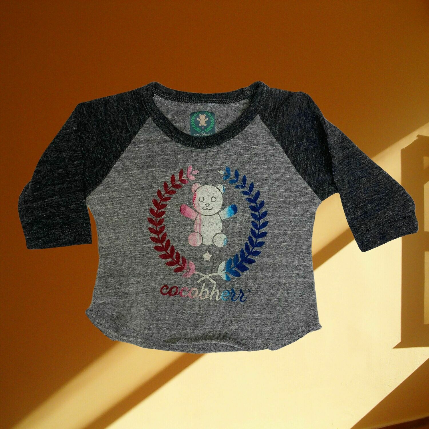 Red White Blue / cocologo / baseball tee