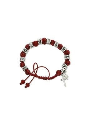 Holy Spirit Red Moonstone Bracelet