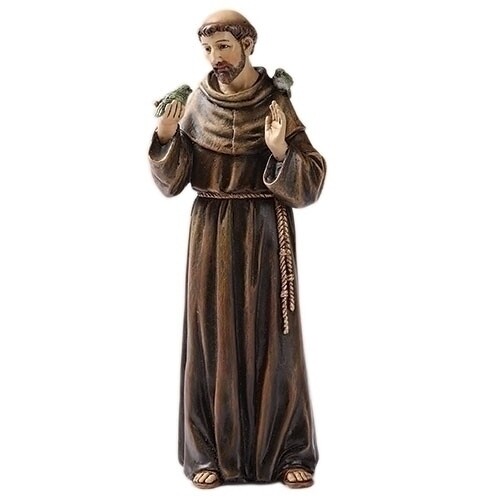 6&quot; St. Francis Of Assisi Statue