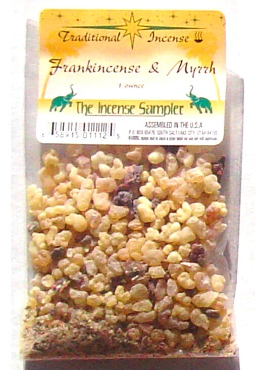 Traditional Incense Frankincense and Myrrh
