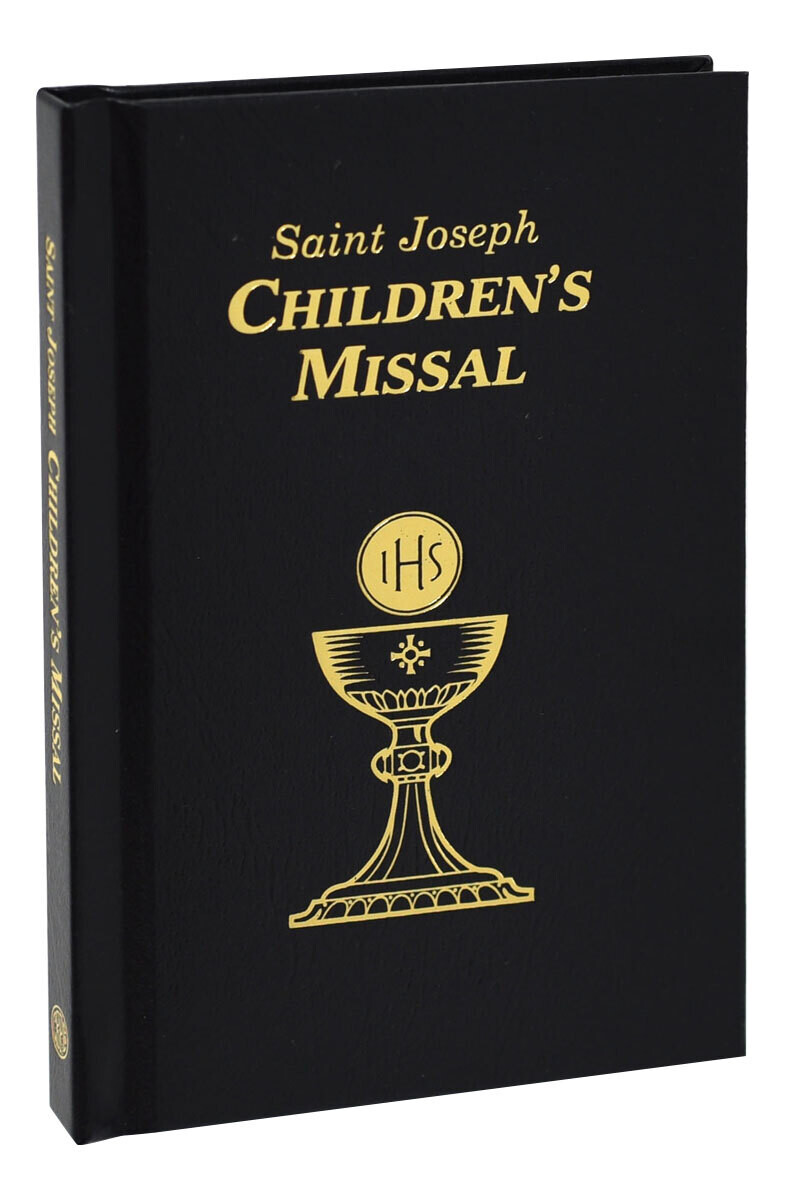 Saint Joseph Children's Missal Black
