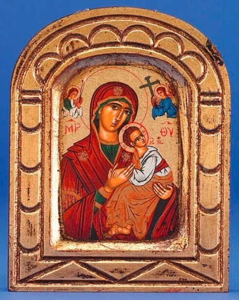 Our Lady of Perpetual Help Icon Made In Greece