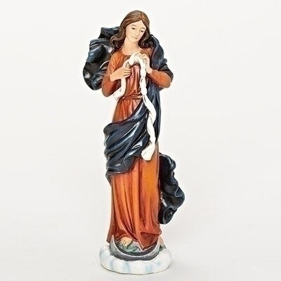 6.5" Statue Our Lady Undoer Of Knots