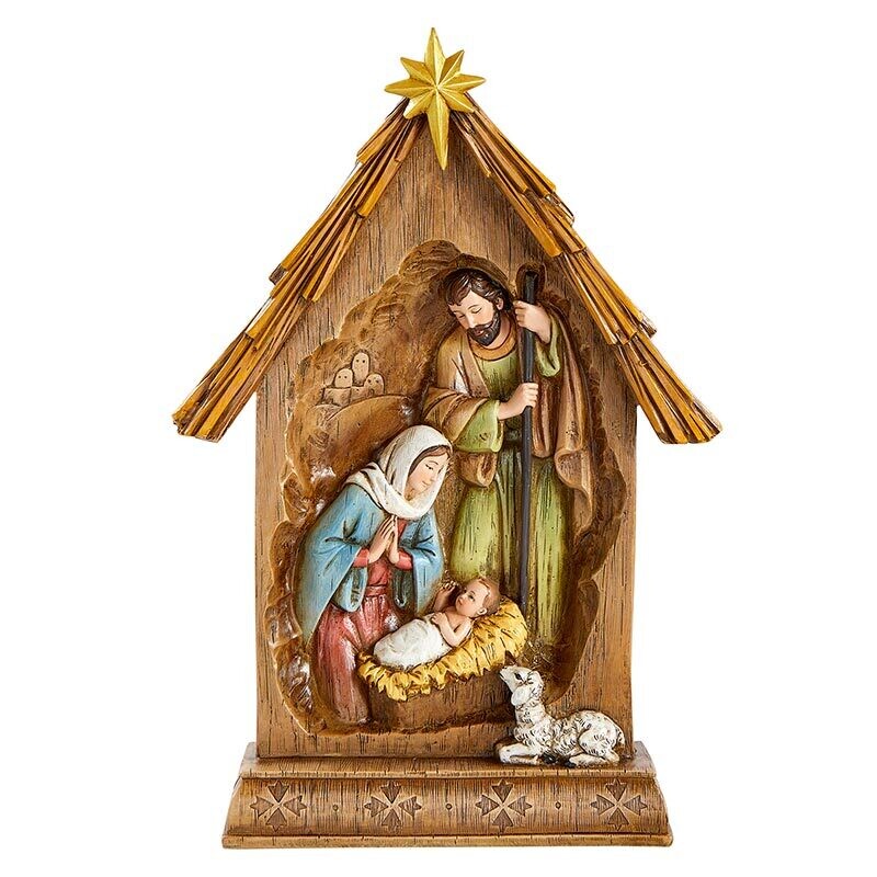 Holy Family in Creche
