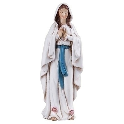 4.25" Our Lady Of Lourdes (Roman)