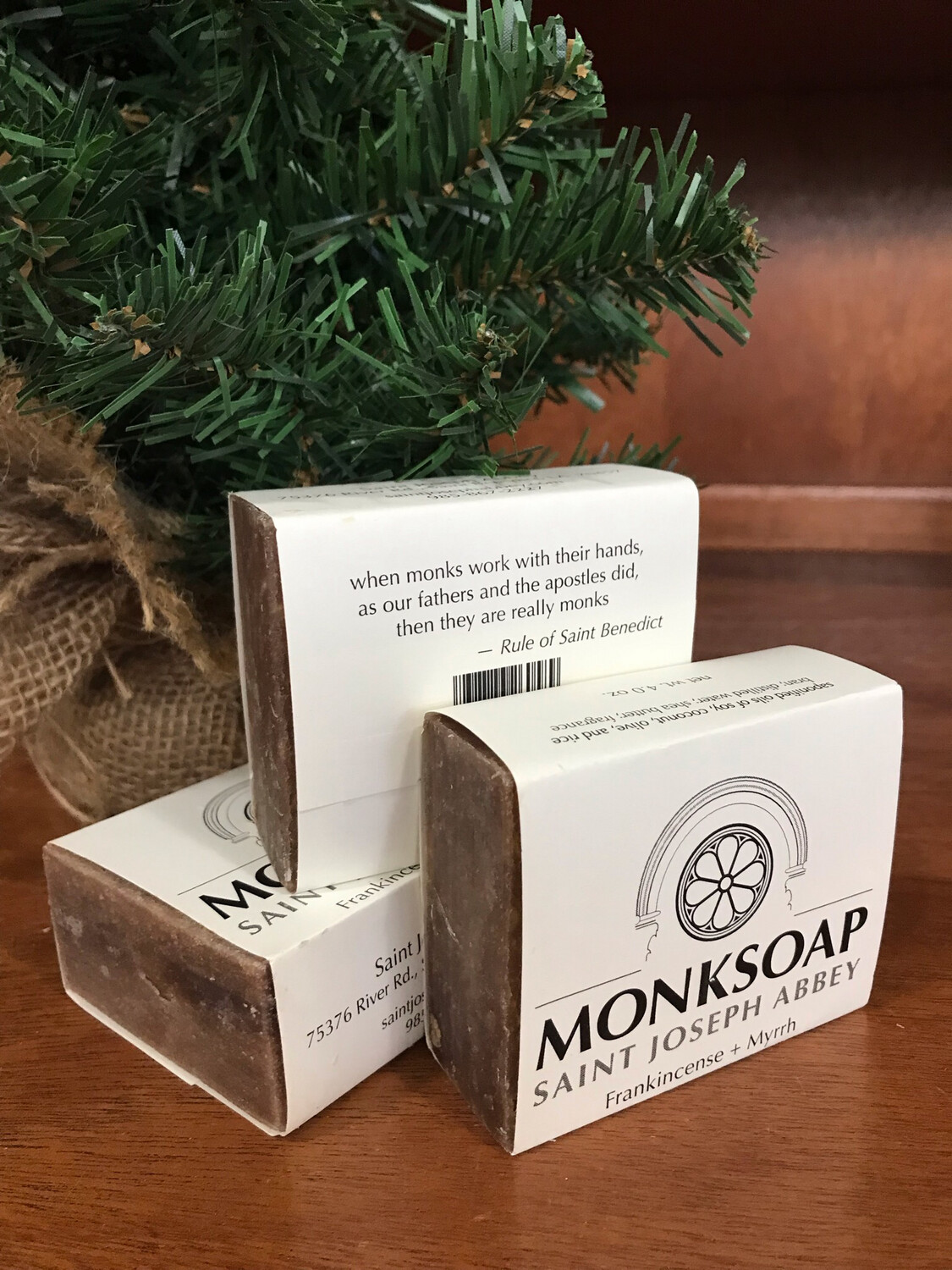 Monksoap Frankincense & Myrrh