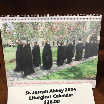 Saint Joseph Abbey Liturgical Calendar 2024